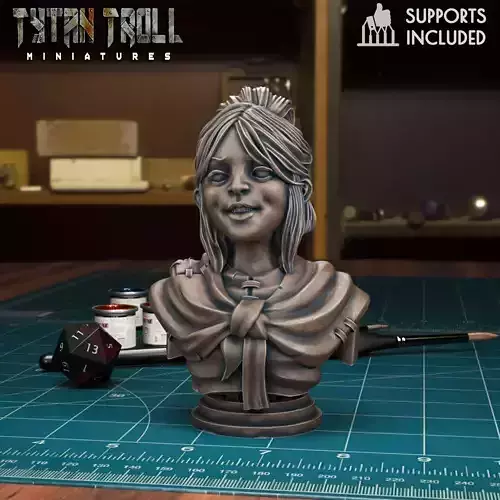 Curse of Strahd - Arabelle Bust - Pre-Supported