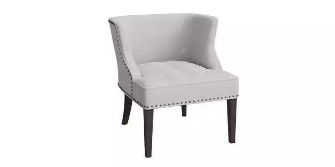 Nailhead Trim Accent Chair