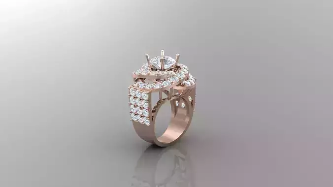 Women Ring Diamond R9