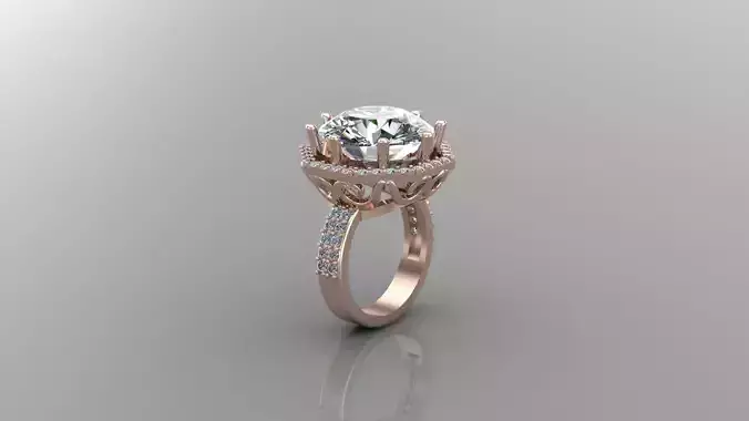 Women Ring Diamond R8