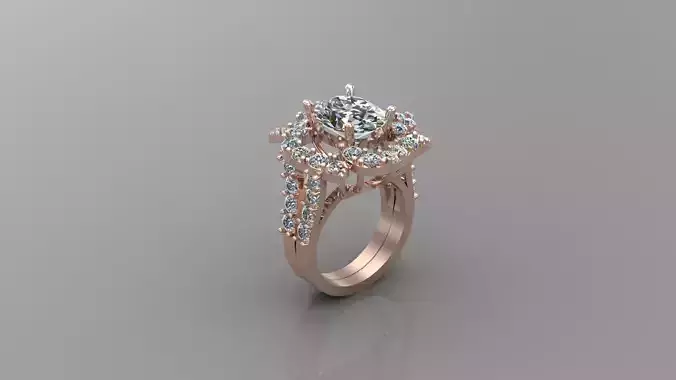 Women Ring Diamond R7