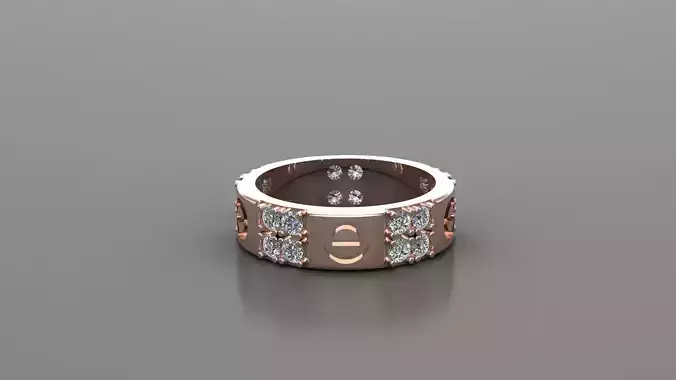 Women Ring Diamond R5