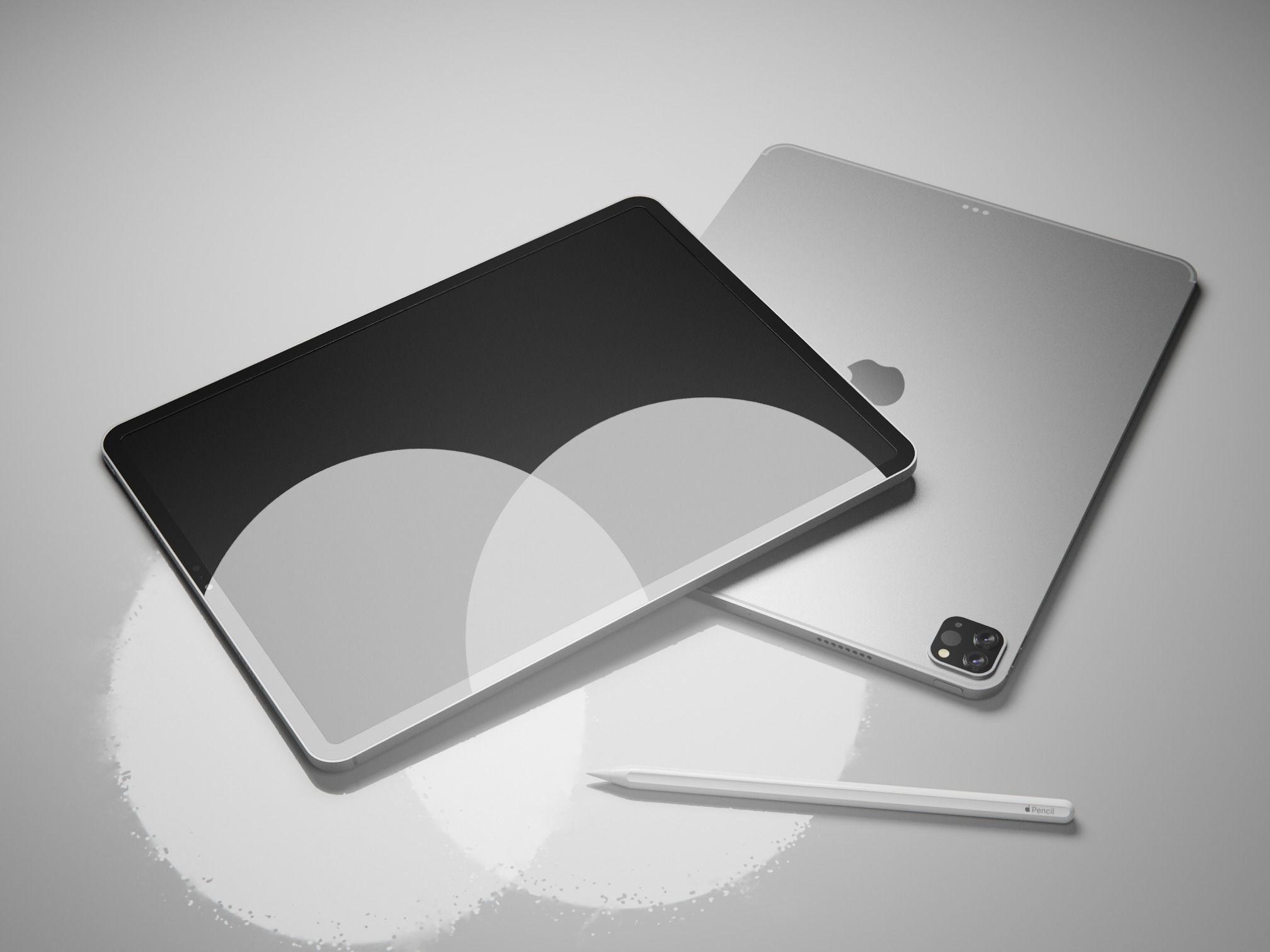 Apple iPad Pro 2023 3D model_3