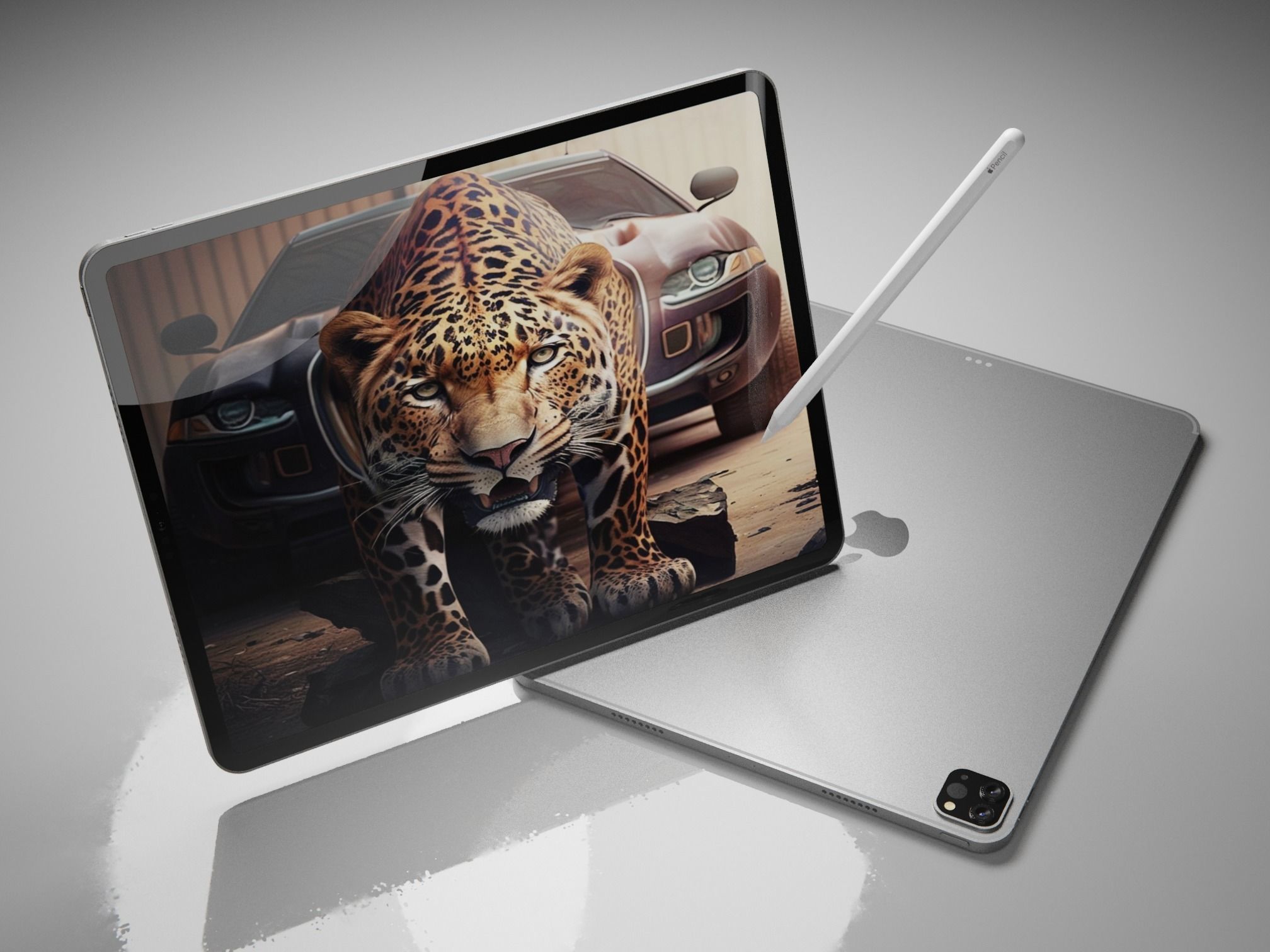 Apple iPad Pro 2023 3D model_2