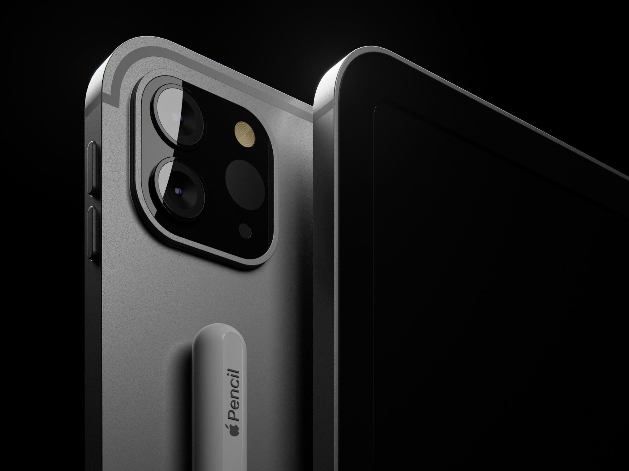 Apple iPad Pro 2023 3D model_4