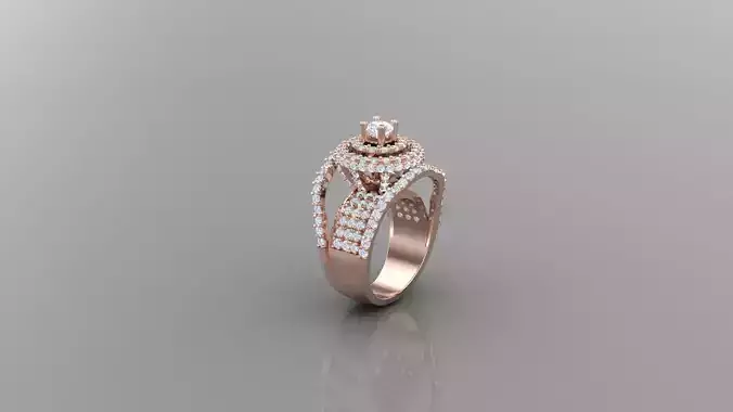 Women Ring Diamond R47