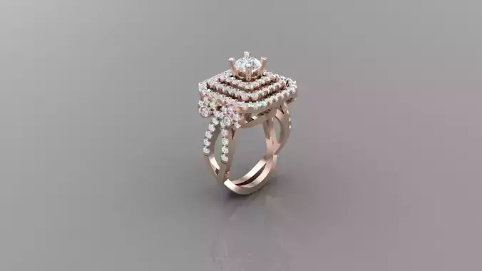 Women Ring Diamond R40