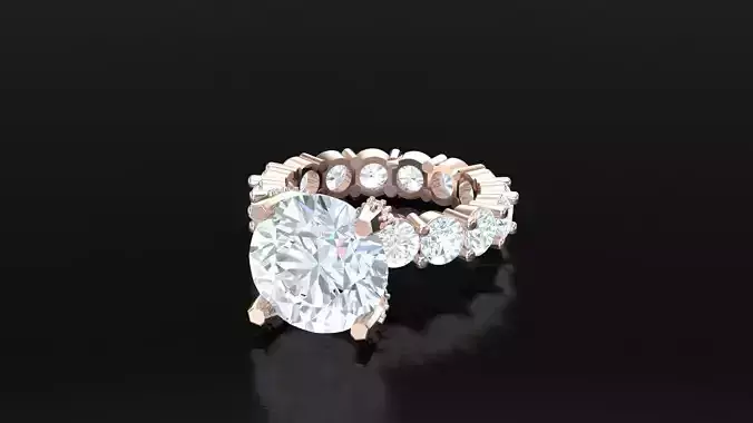Women Ring Diamond R29