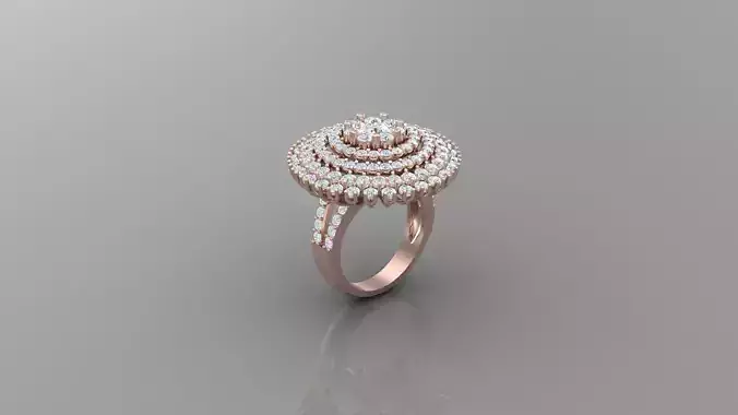 Women Ring Diamond R27