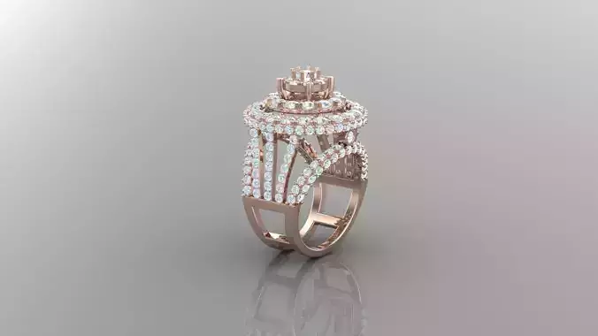 Women Ring Diamond R26