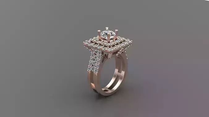 Women Ring Diamond R20