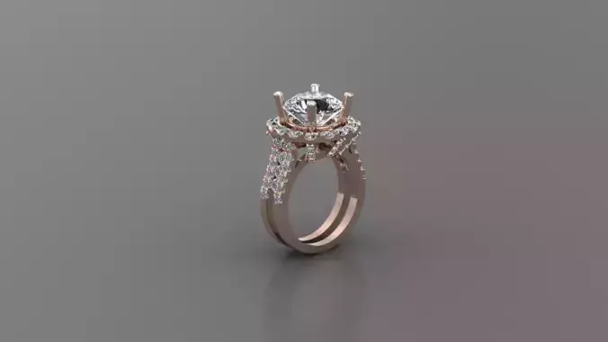 Women Ring Diamond R19