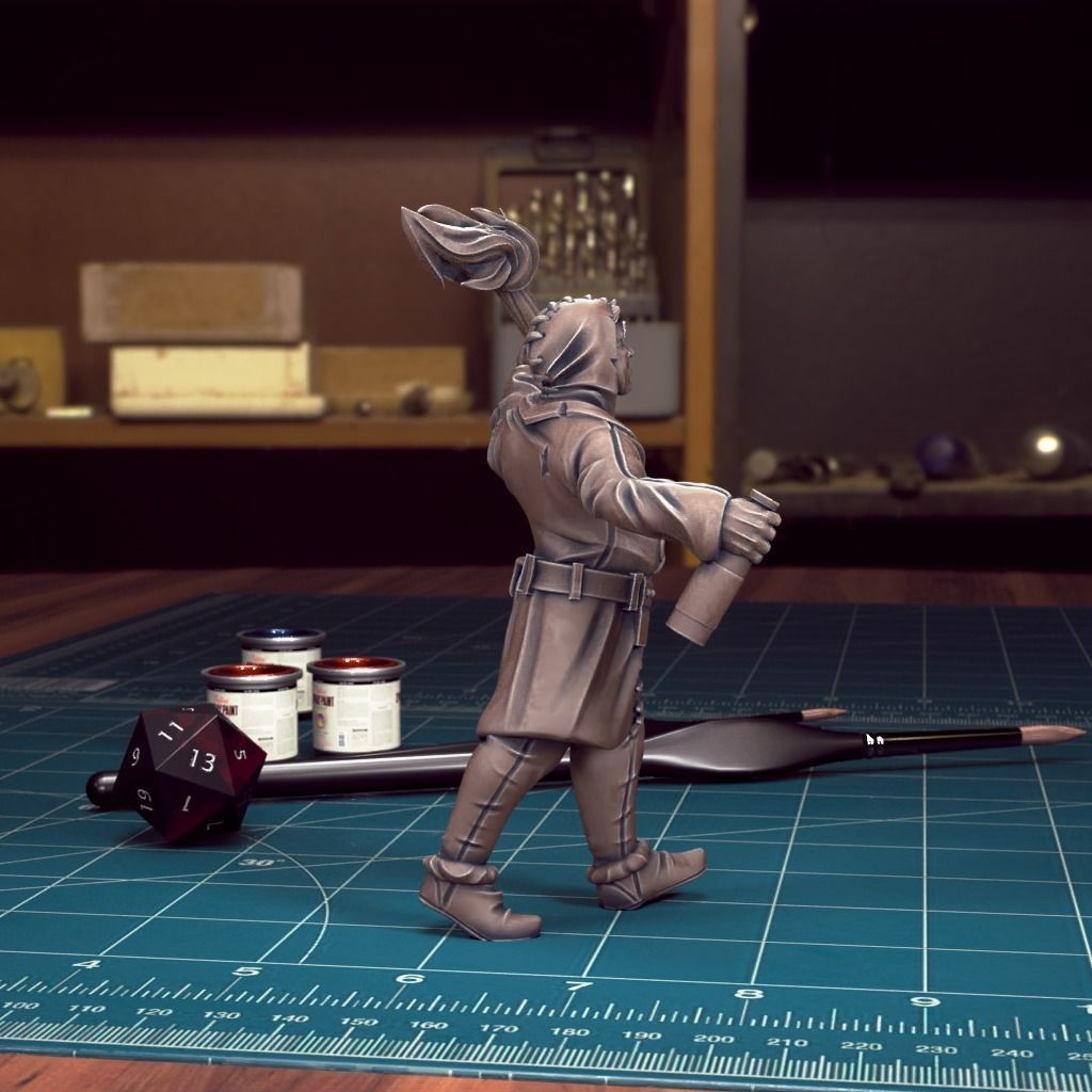 Mob Villager 16 - Pre-Supported 3D print model_2