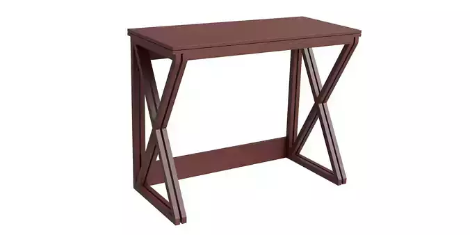 Brown Wooden Accent Table
