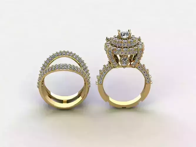 Women Ring Diamond R12