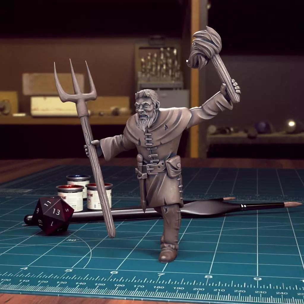 Mob Villager 12 - Pre-Supported 3D print model_0