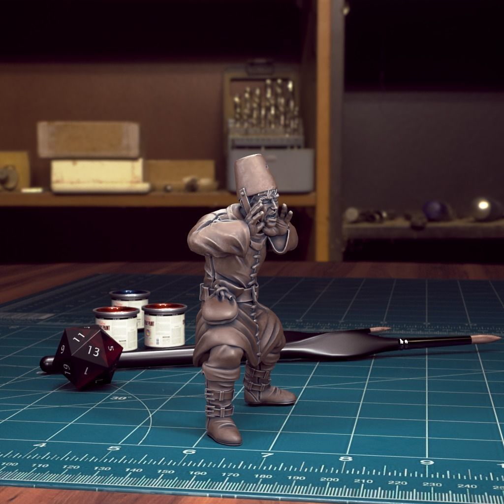 Mov Villager 10 - Pre-Supported 3D print model_3