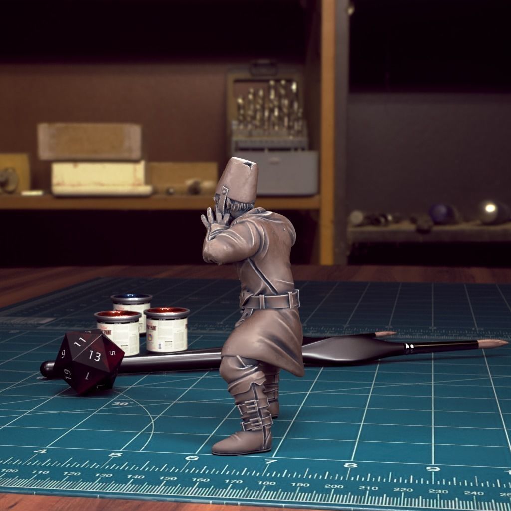 Mov Villager 10 - Pre-Supported 3D print model_1