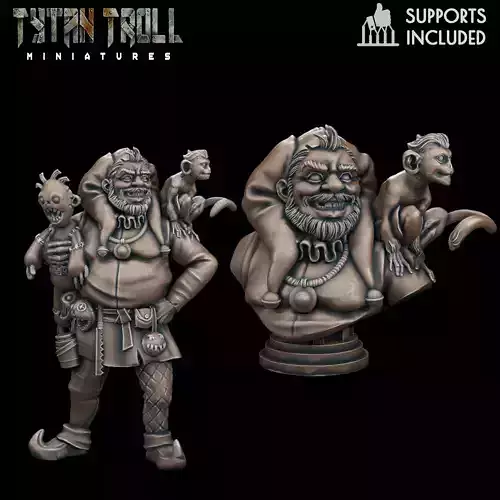 Curse of Strahd - Blinsky Bust Mini Combo - Pre-Supported