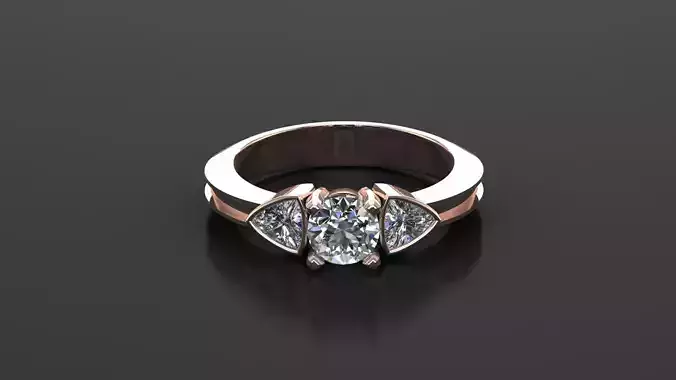 Diamond Ring Women WM 5