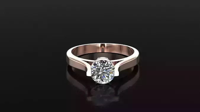 Diamond Ring Women WM 3