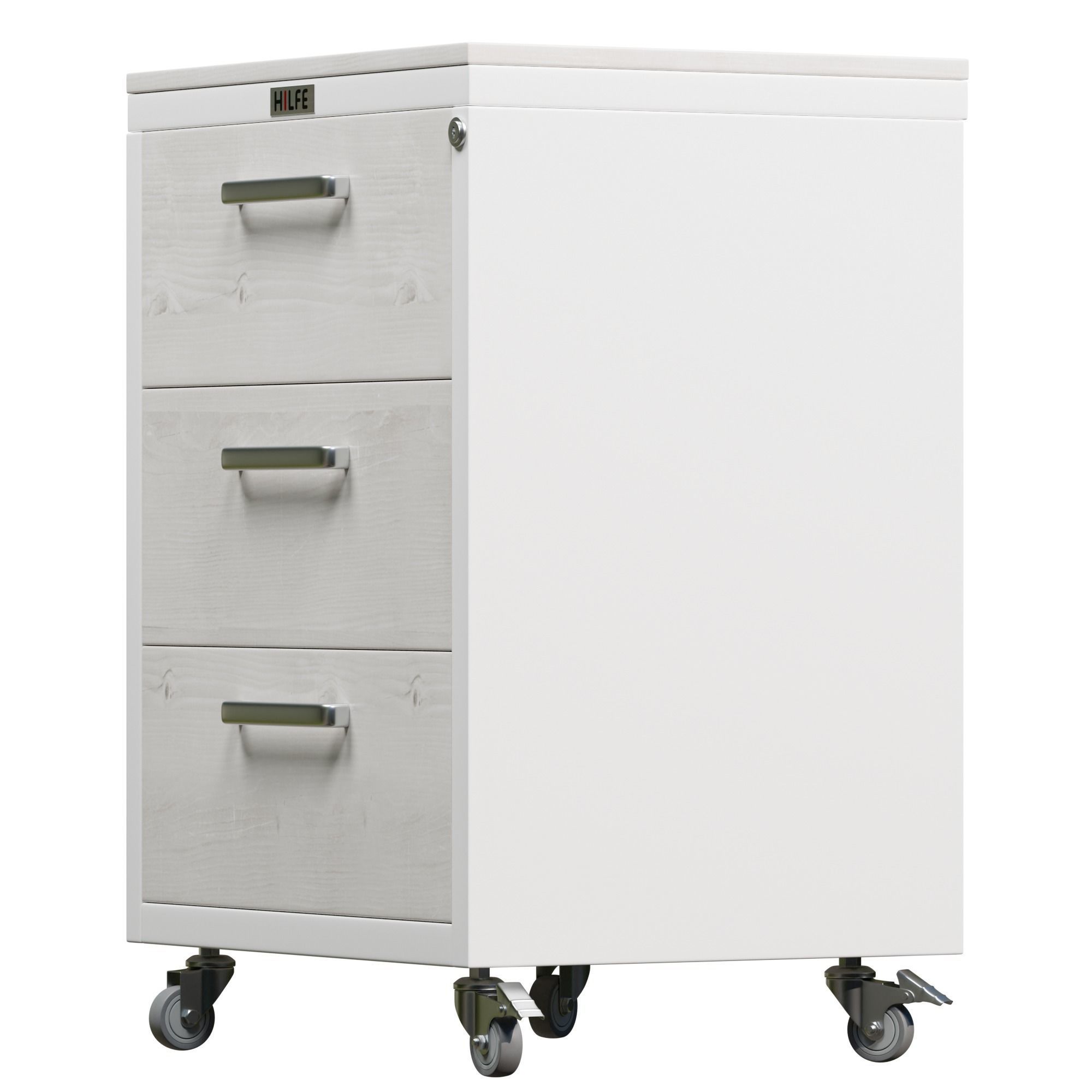 Cabinet Low-poly 3D model_5