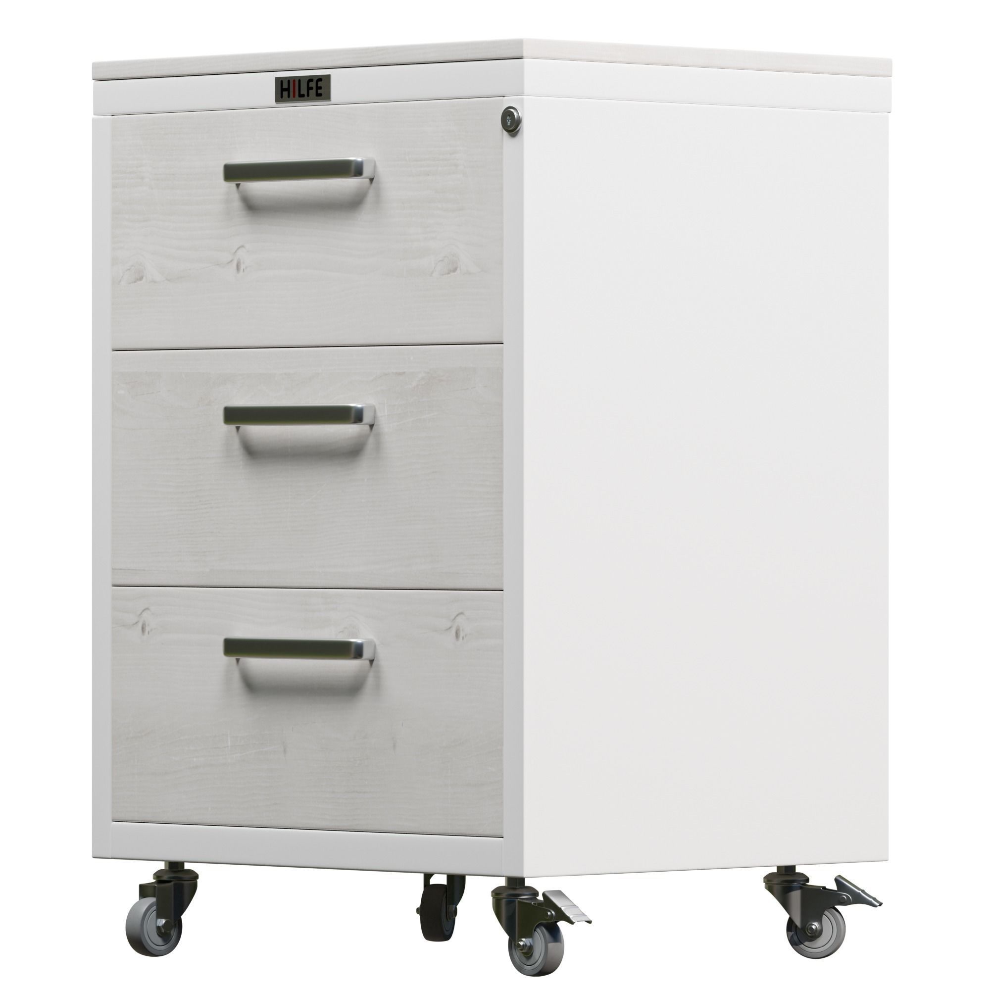 Cabinet Low-poly 3D model_6