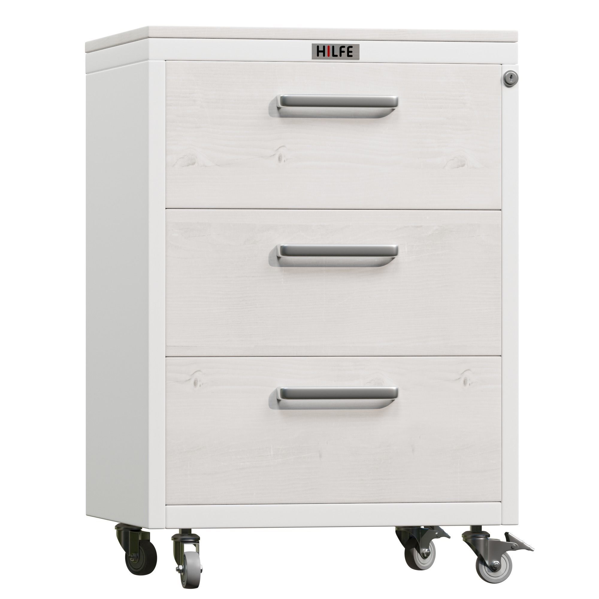 Cabinet Low-poly 3D model_2