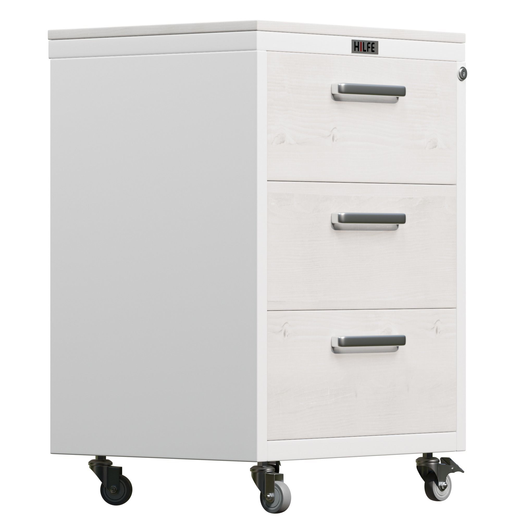 Cabinet Low-poly 3D model_1