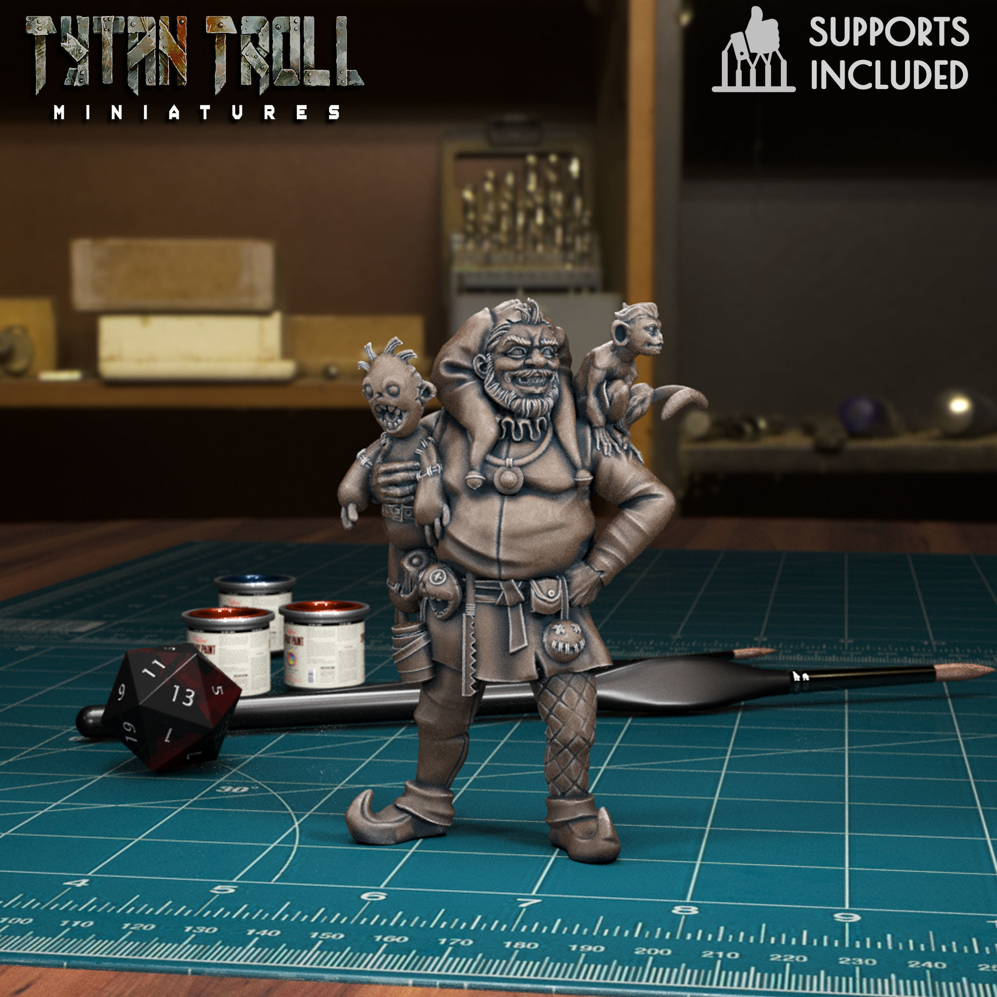 Curse of Strahd - Mini Pack 01 - Pre-Supported 3D model 3D printable ...