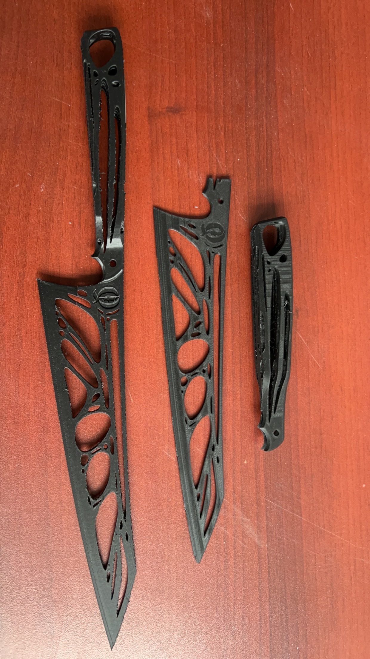 Generative design chef knife 3D print model_3