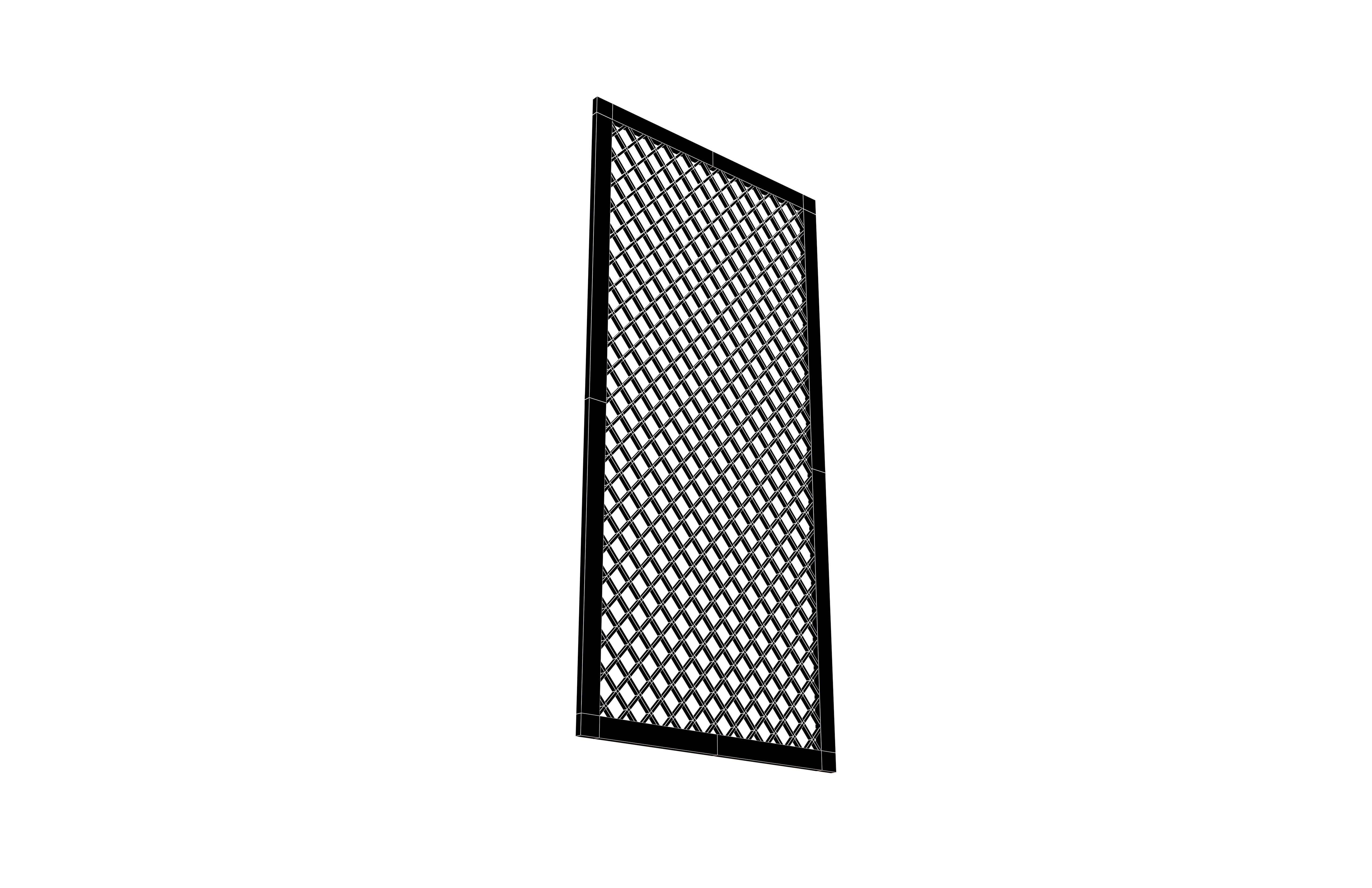 Mesh Panel v2 002 Low-poly 3D model_6