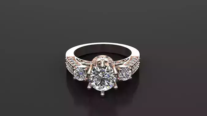 Women Diamond Ring Version 2 WM1  9