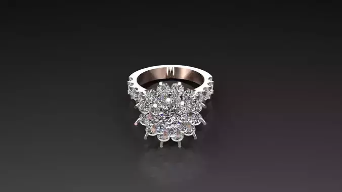 Women Diamond Ring Version 2 WM1  7