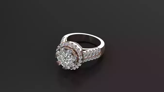 Women Diamond Ring Version 2 WM1  5