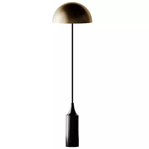 Hudson Steel Shade Floor Lamp from CB2 3D model