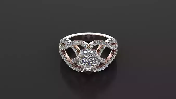 Women Diamond Ring Version 2 WM1  4