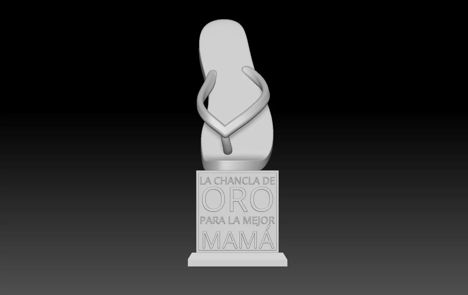 la mejor mama del mundo 3D print model