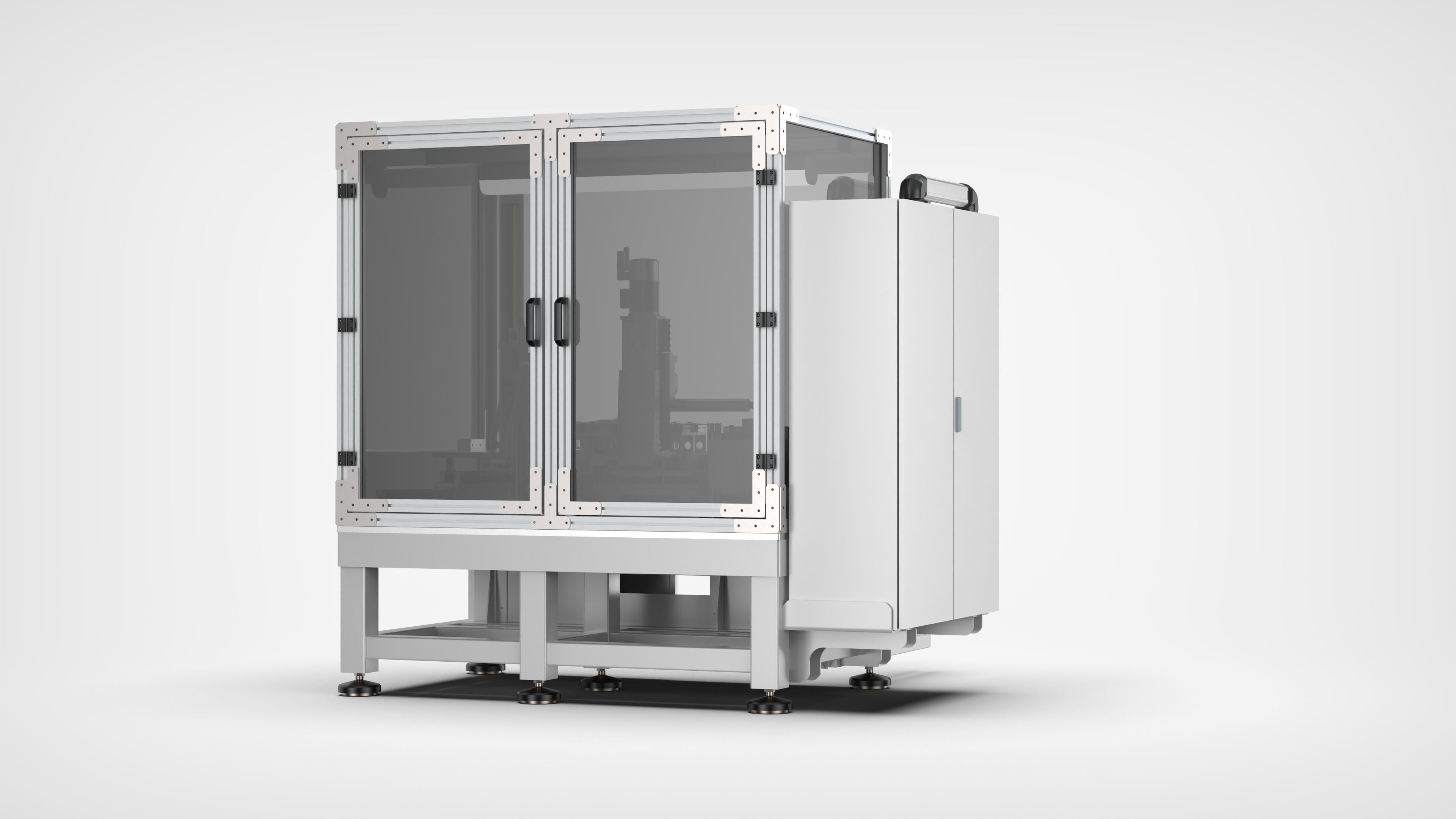 Automatic Resistance Plug-in Machine 3D model_3