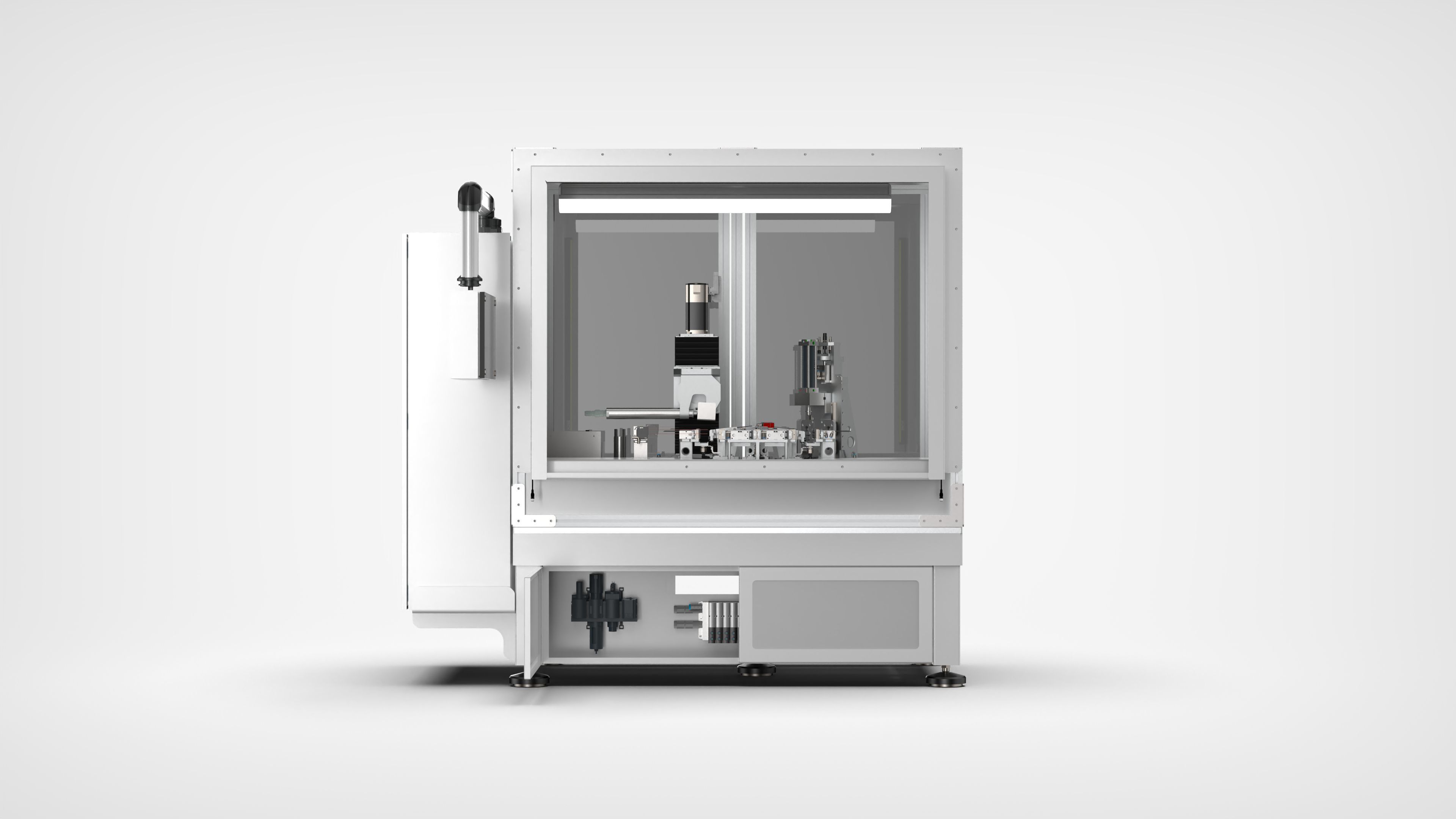 Automatic Resistance Plug-in Machine 3D model_5