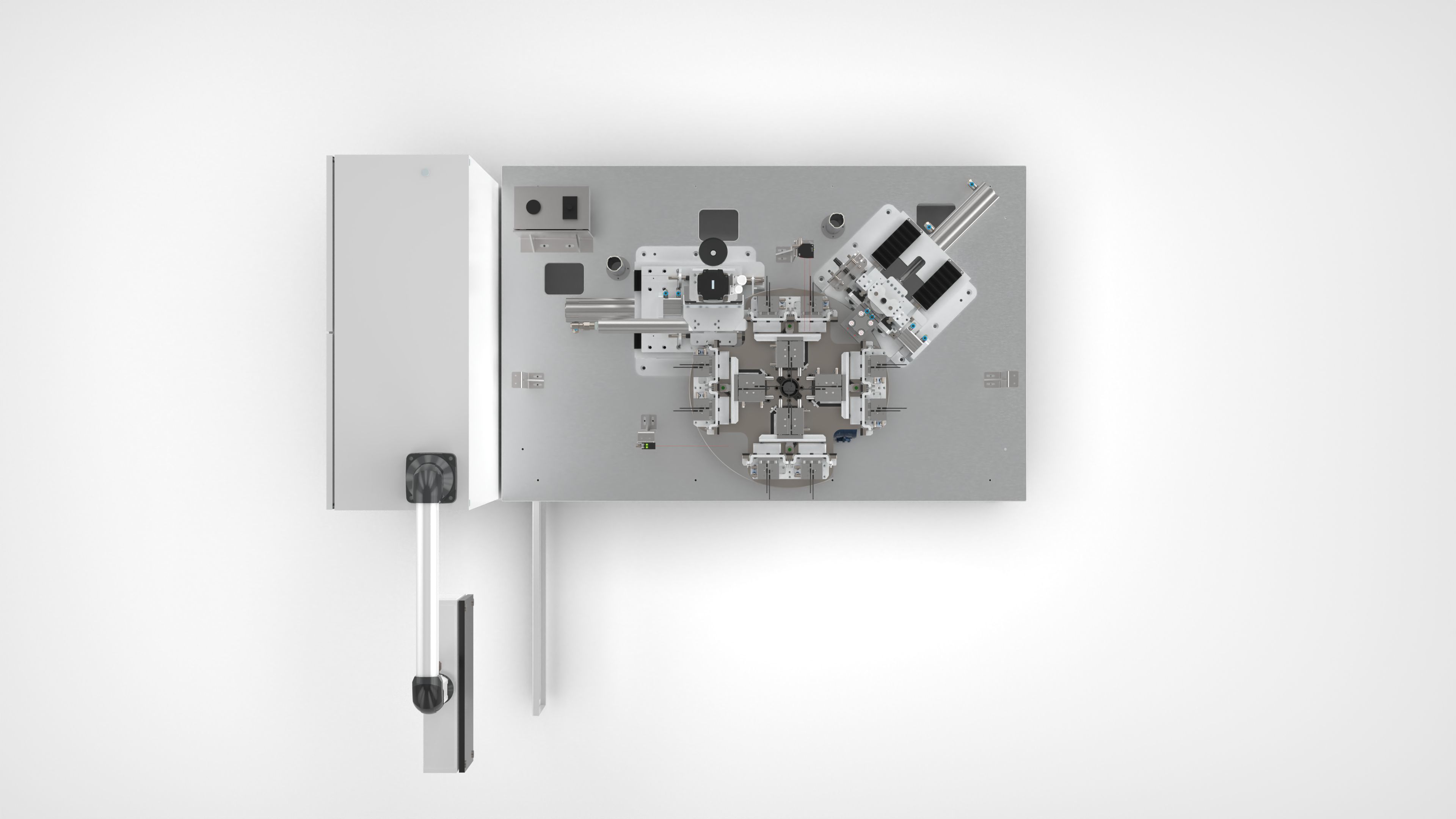 Automatic Resistance Plug-in Machine 3D model_12