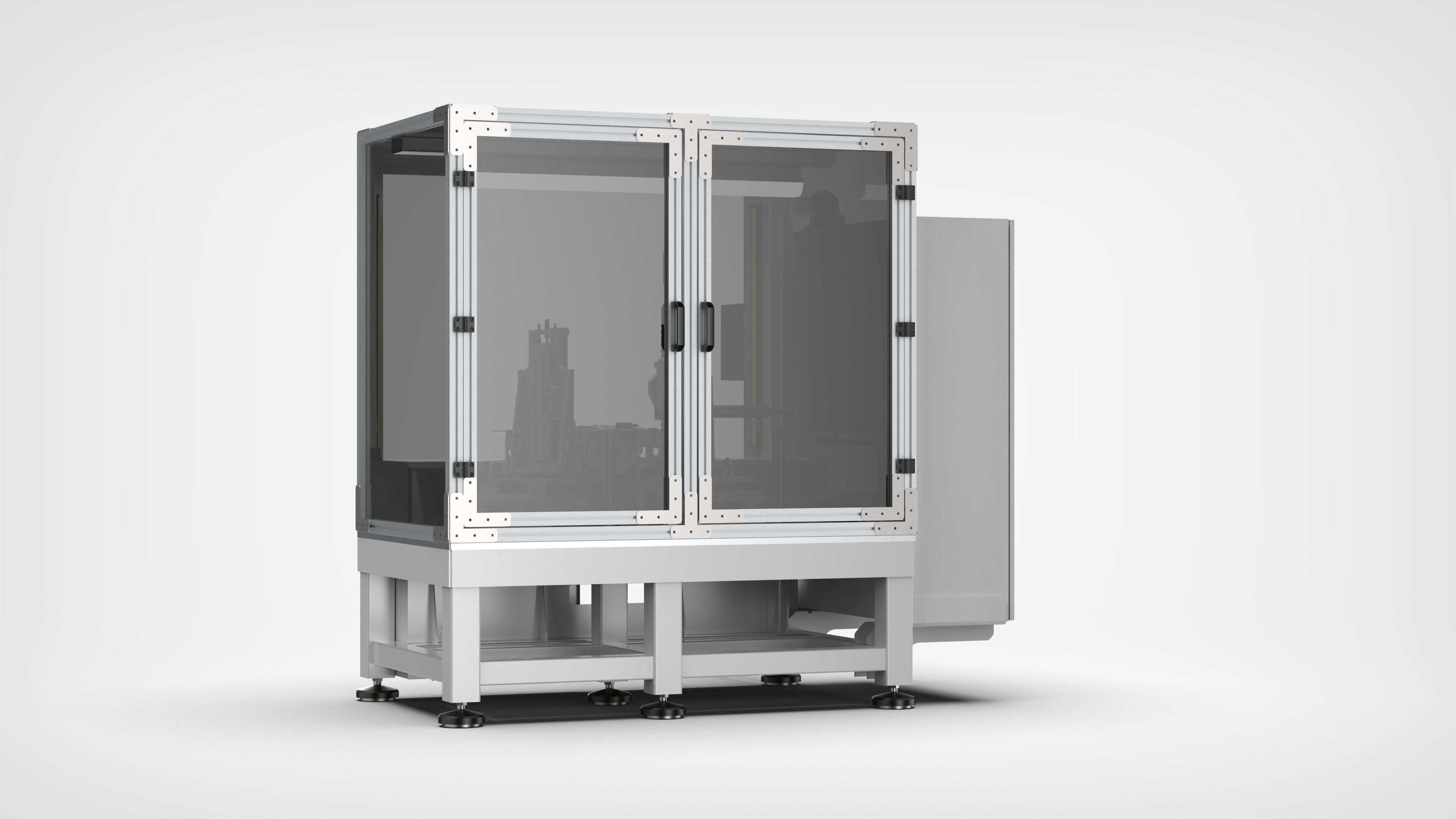 Automatic Resistance Plug-in Machine 3D model_4