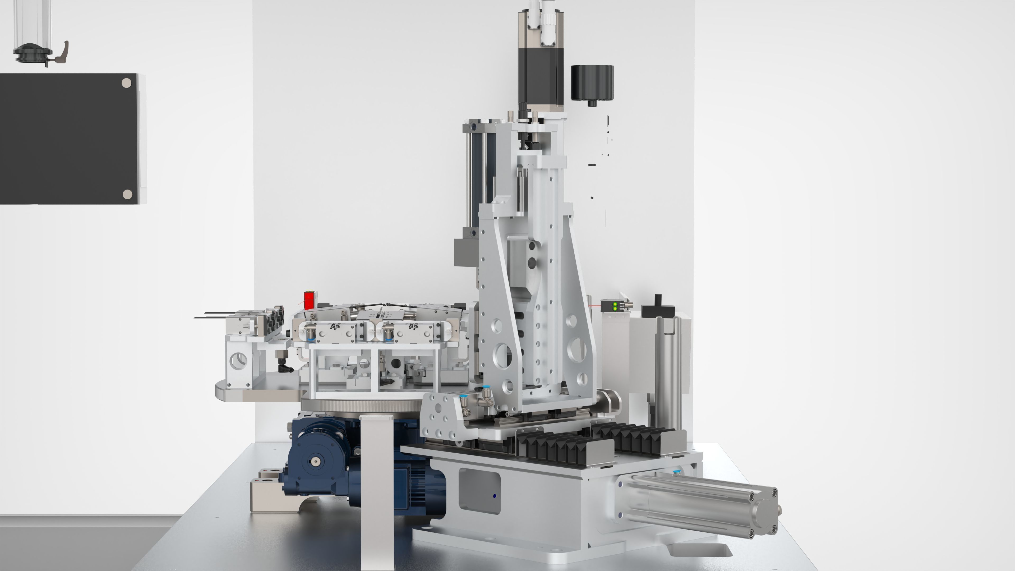 Automatic Resistance Plug-in Machine 3D model_11