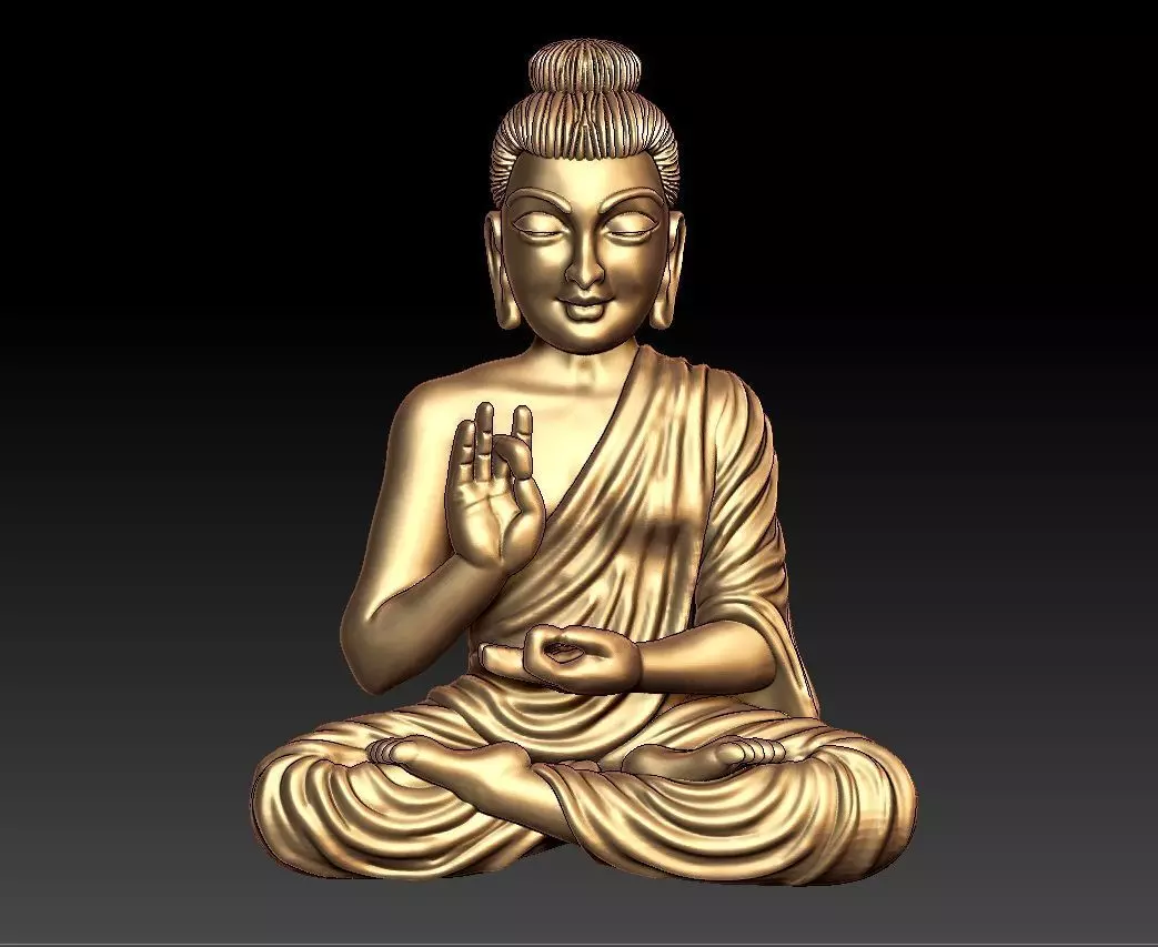 BUDDHA PENDENT 3D print model