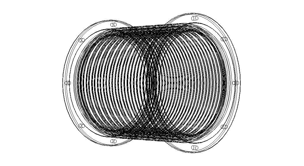 Steel Pipe Expansion Joint 3D model_21