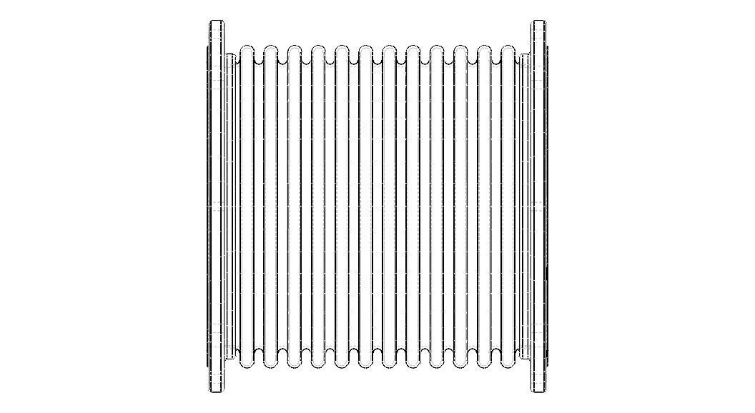 Steel Pipe Expansion Joint 3D model_5