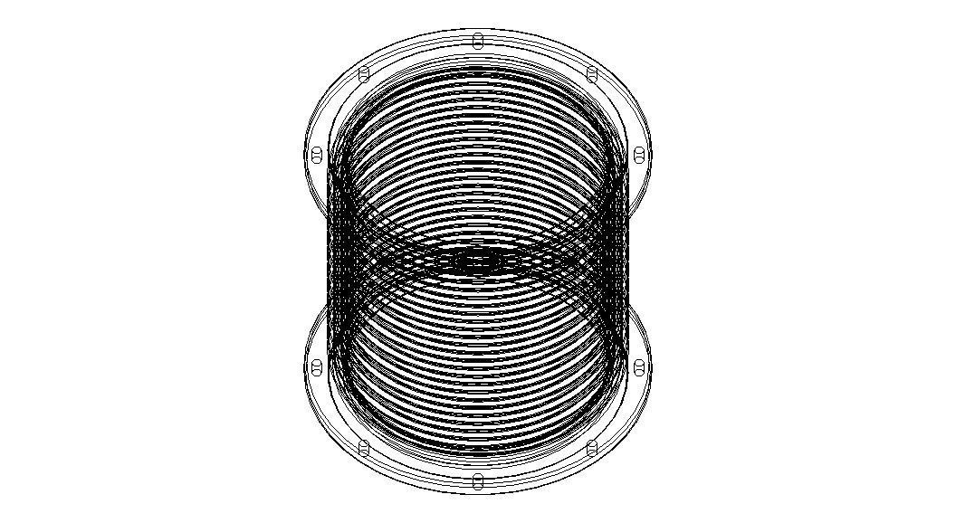Steel Pipe Expansion Joint 3D model_15