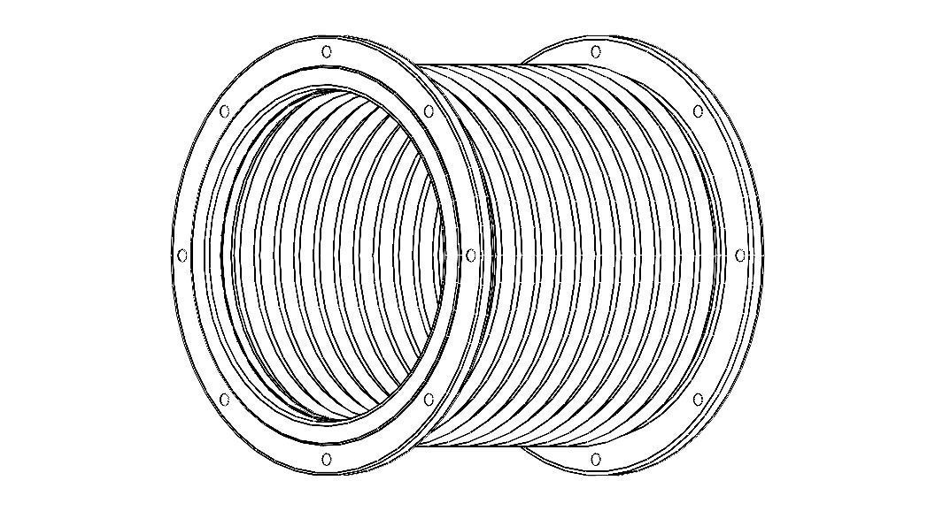 Steel Pipe Expansion Joint 3D model_16