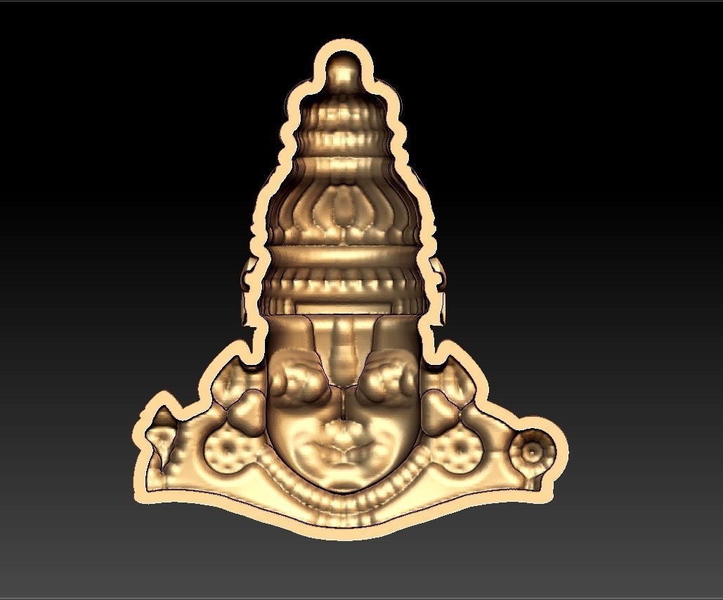 BUDDHA PENDENT 3D print model_3