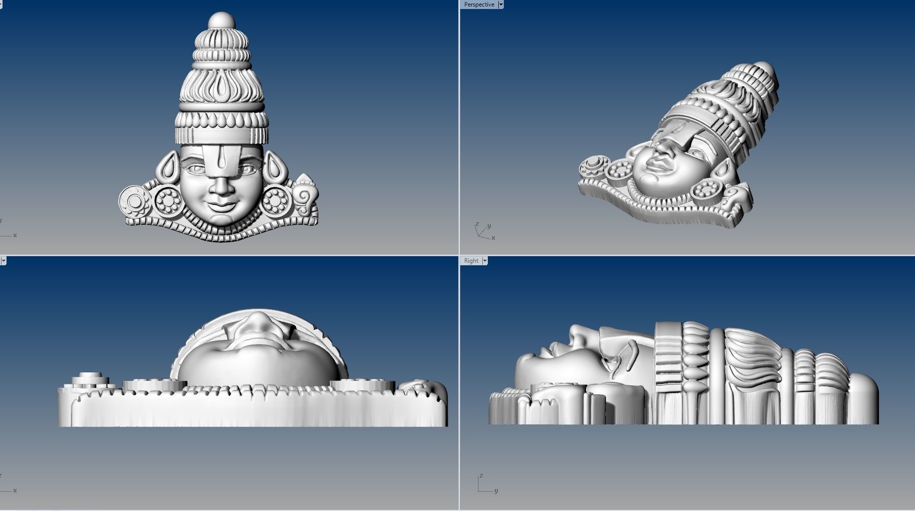BUDDHA PENDENT 3D print model_1